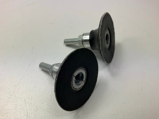 (2) 3M 07715 Roloc Gasket Removal Disc Pad Assembly, 2''