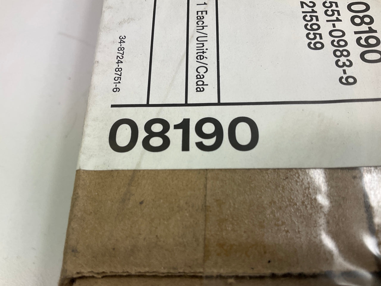 3M 08190 Performance Manual Applicator For 2 Part Adhesive Cartridge 50mL