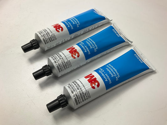 (3) 3M 08302 Ultrapro Autobody Sealant, Exterior Joint & Seam Sealer, Clear, 5oz