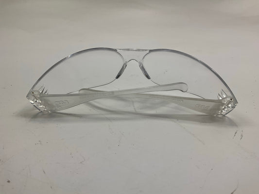 3M 11326 Virtua Protective Eyewear, Clear Frame, Clear Hard-Coat Lens Glasses