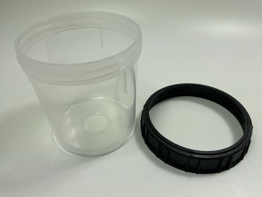 8 PACK - 3M 16001 PPS Mixing Cups And Collars, Regular (Standard) 650ml (22oz)