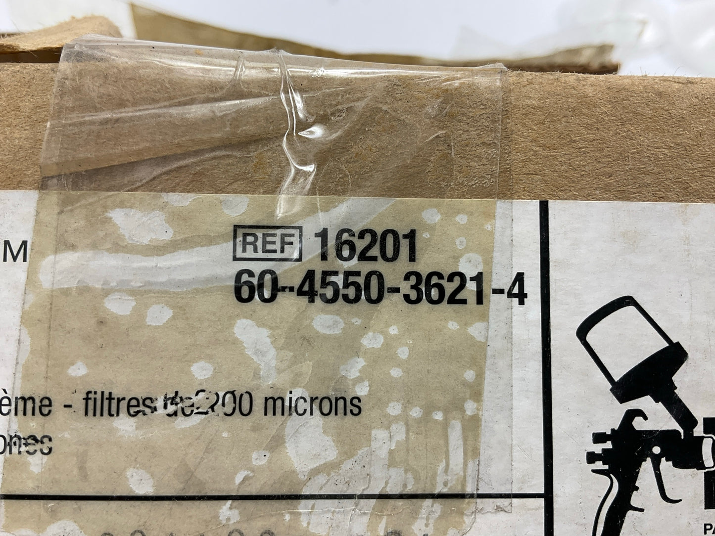 3M 16201 PPS Disposable Lids, Mini, 200 Micron Filter, 25 Lids / Case