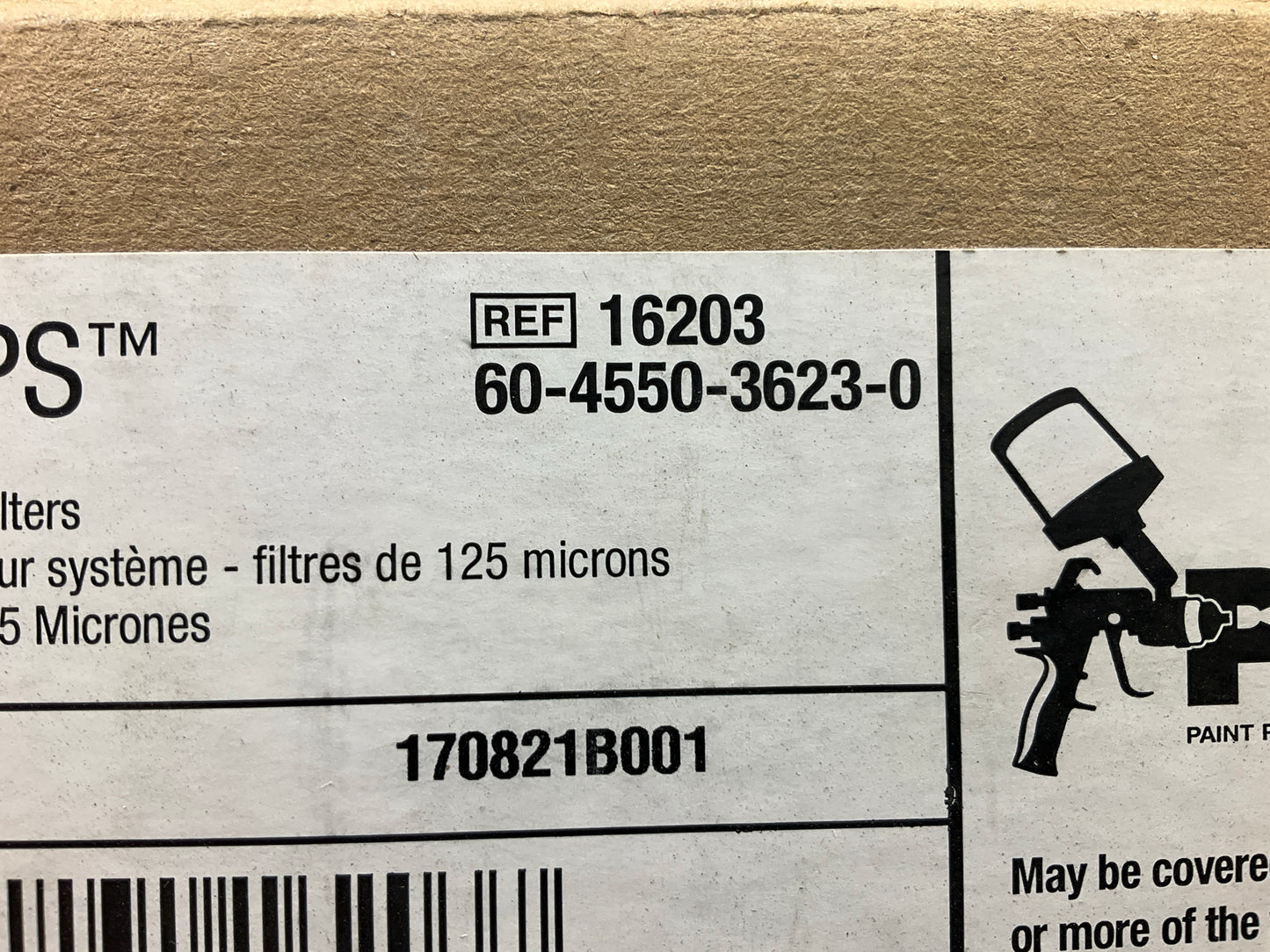 3M 16203 PPS Disposable Mini Lids, 125 Micron Filters, 25 / Pack
