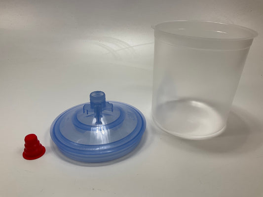 MISSING 6 CUPS - 3M 16301 PPS Standard Size Kit With 44 Cup Lids And Liners