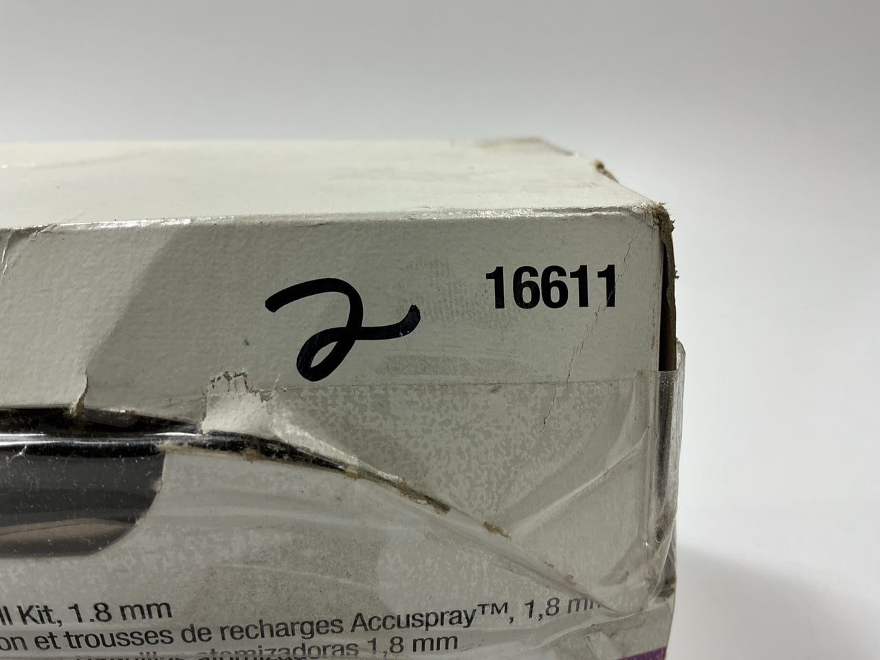 3M 16611 Accuspray Atomizing Head Refill Kit 1.8mm - 2 Pieces Only, As Shown