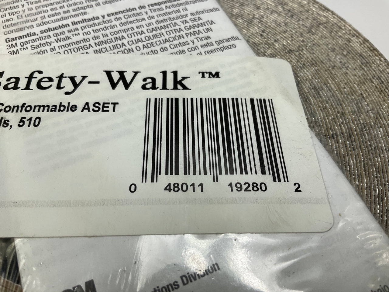 3M 19280 Safety Walk Slip Resistant Heavy Duty Anti Slip Tape 2''x60' Roll