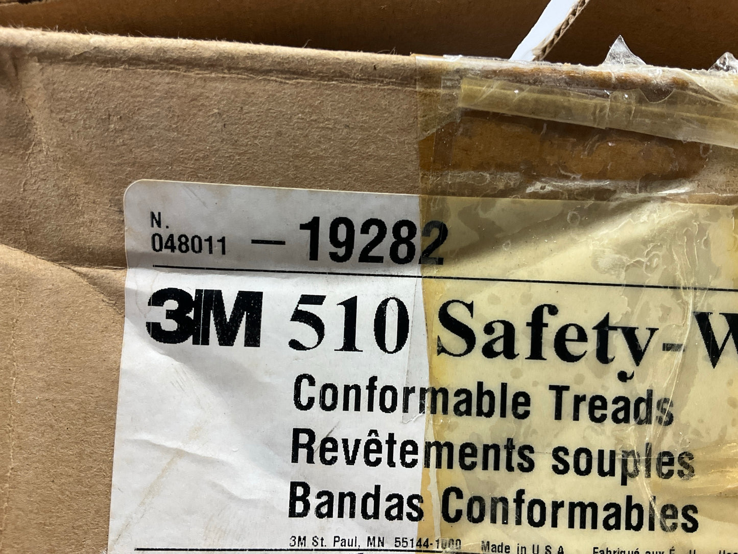 3M 19282 Safety-Walk Slip-Resistant Conformable Tread Safety Tape 6'' X 60'
