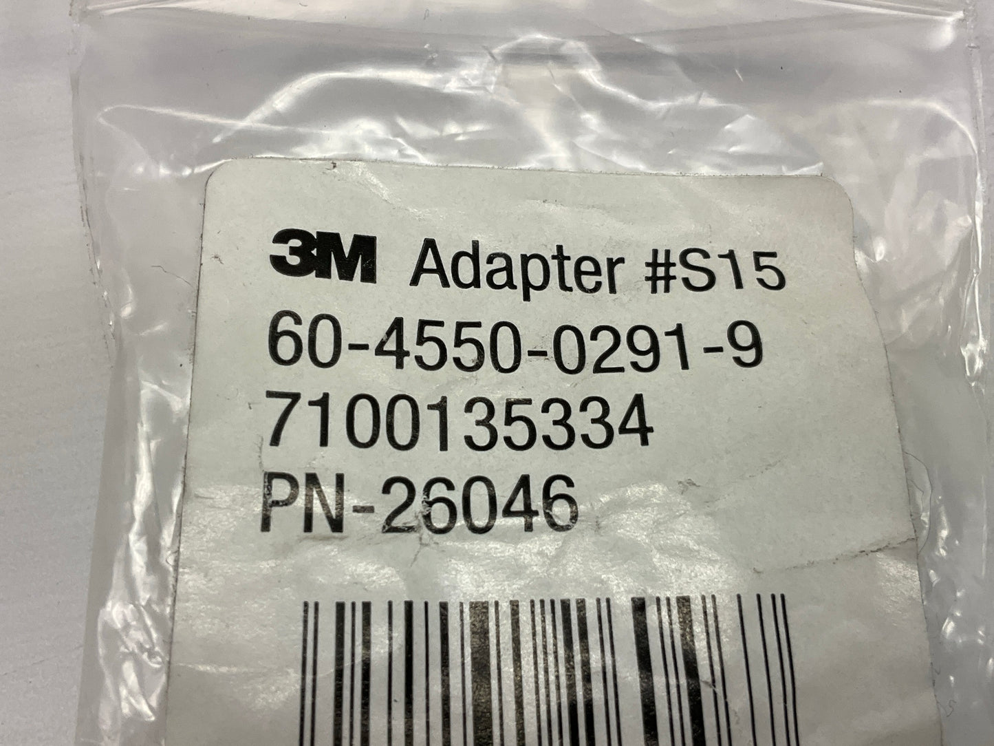 3M 26046 PPS S15 Adapter For Binks, DeVilbiss Spray Gun 3/8 Male, 19 Thread BSP