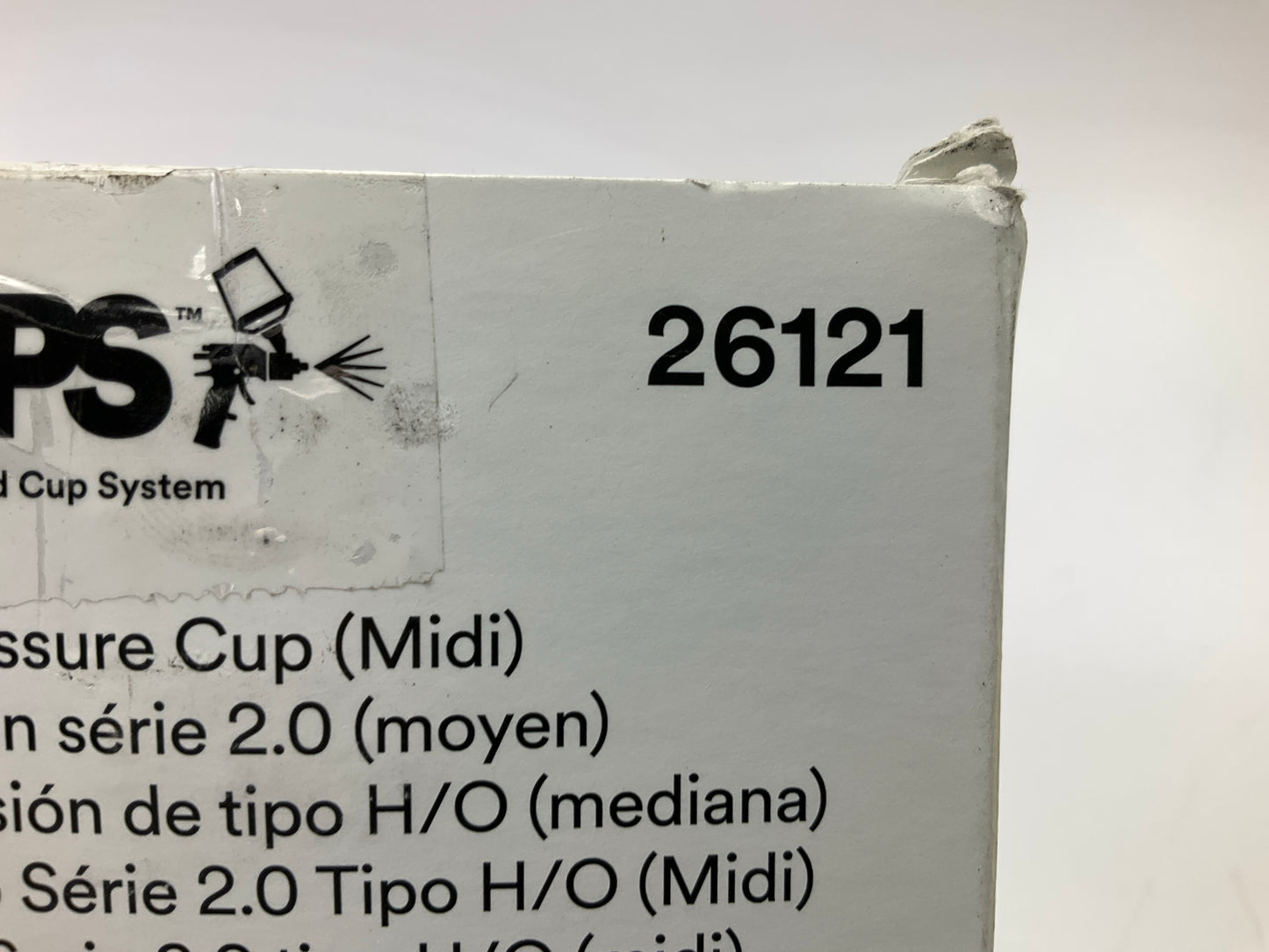 PPS 26121 400 ML MIDI High Output Pressure Hard Cup For 16587 HGP Spray Gun