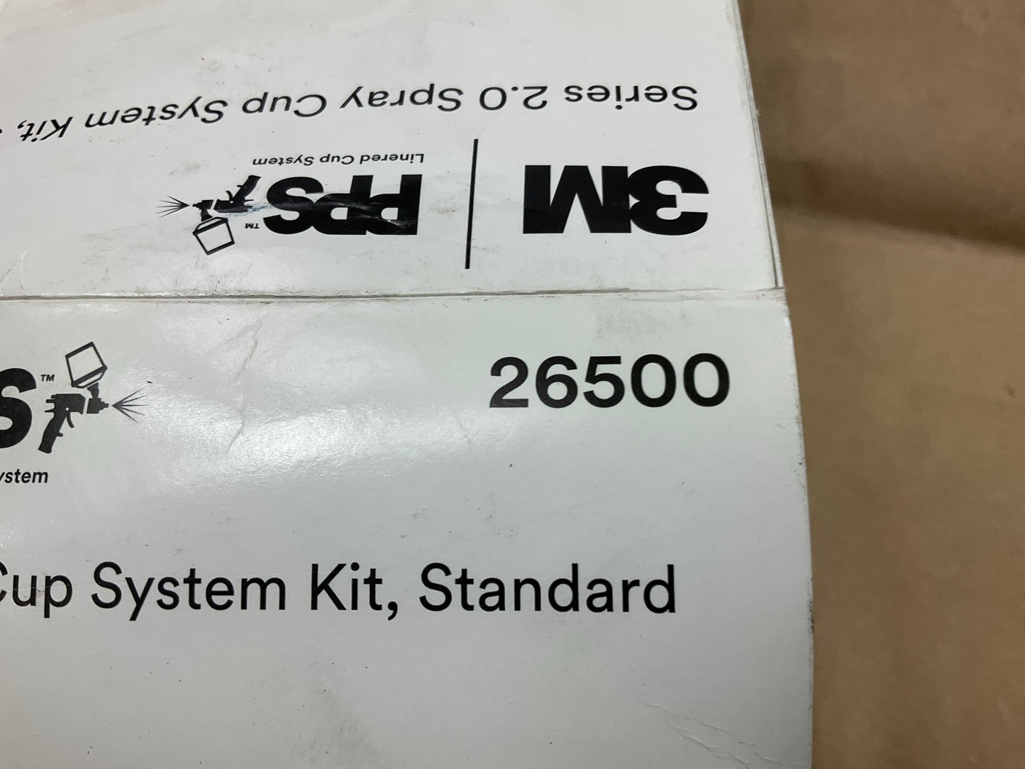 3M 26500 PPS Series 2.0 Spray Cup System Kit 1 Cup , 1 Lid 22 Oz , 200 Micron
