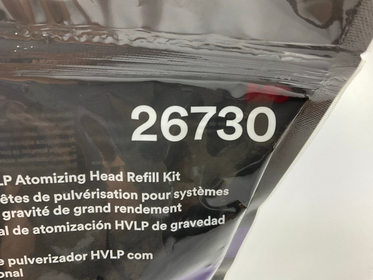 3M 26730 Performance Gravity HVLP Atomizing Head Variety Kit, Sizes 1.2 6-pack