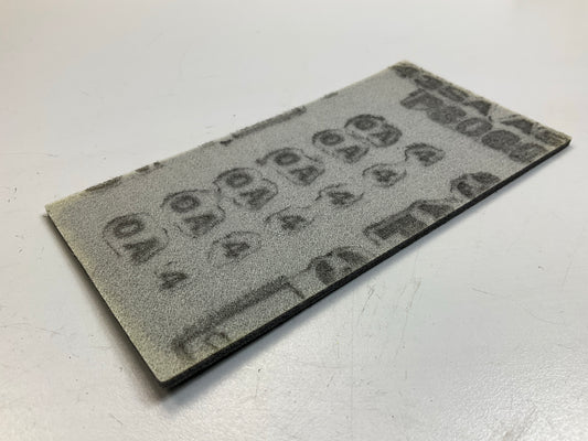 3M 30190 Foam Sheet Trizact Sanding Sheet 2-3/4 X 5-1/2 Hookit P3000, 4 Sheets