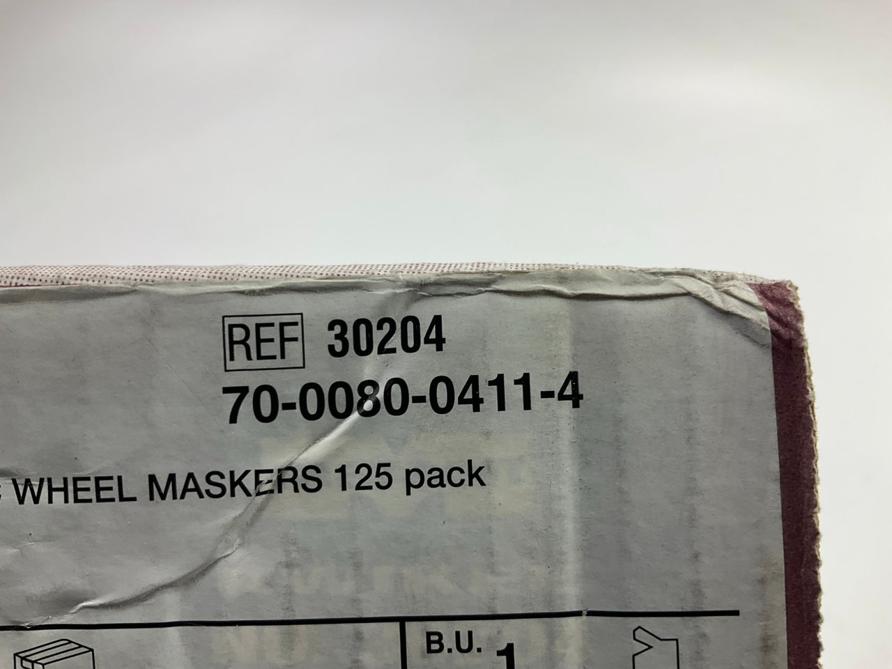 3M 30204 Disposable Plastic Wheel Maskers, X Large, 125 Covers In Box