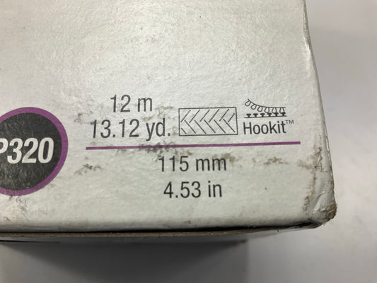 3M 30729 Hookit 334U Purple 115mm X 12m P320 Grit Clean Sanding Roll
