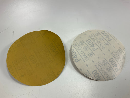 3M 31445 6'', 400 Grit Sanding Discs With Stikit Attachment - 10 / Pack