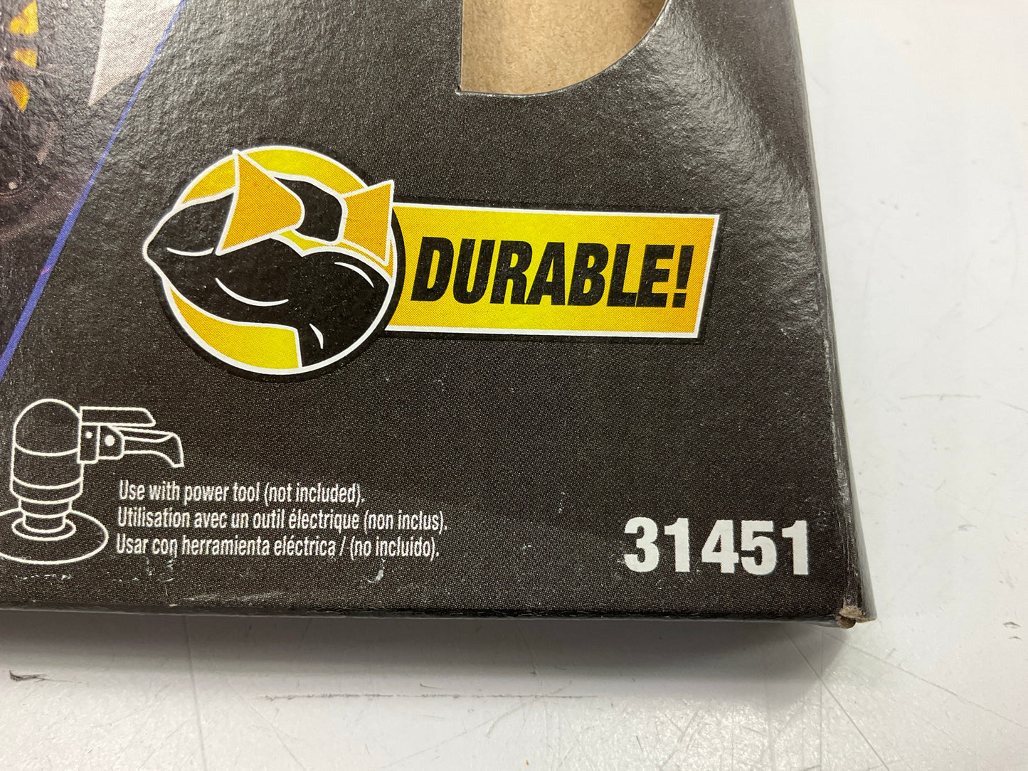 3M 31451 80 Grit 6'' Sanding Disc With Stikit Attachment, 10-Pack