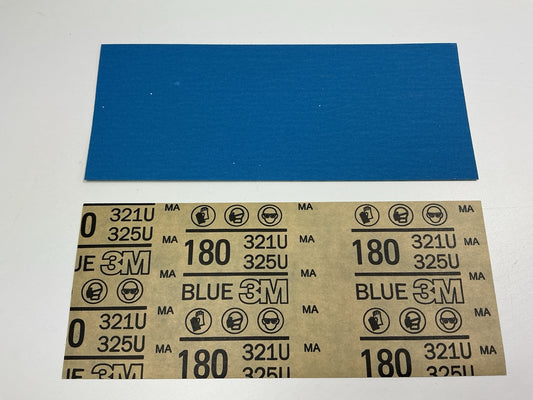 3M 31577 3-2/3''x9'', 180 Grit, Sandpaper Sheets - 20 Packs Of 8 Each (160 Total)