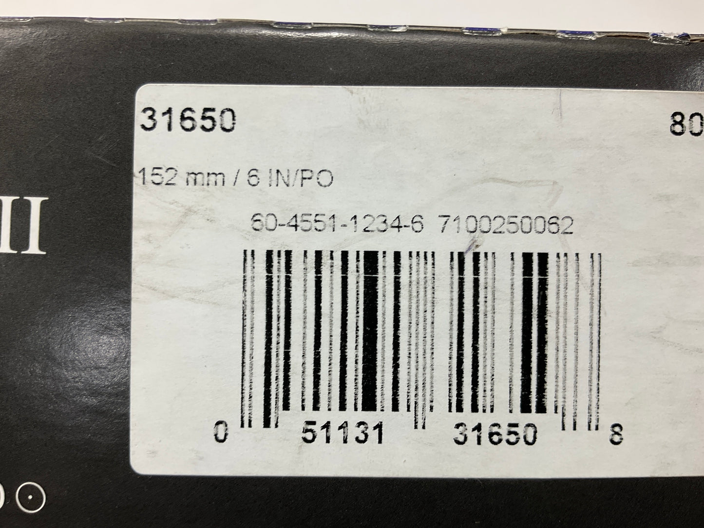 Box Of 50 - 3M 31650 Cubitron II 5 Inch 80+ Grit Sanding Net Discs