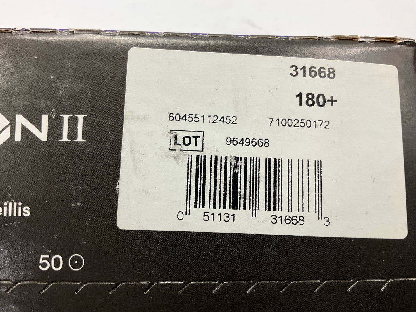 3M 31668 Cubitron II 180+ Grit 5'' Net Sanding Abrasive Disc Roll - 50 Pack