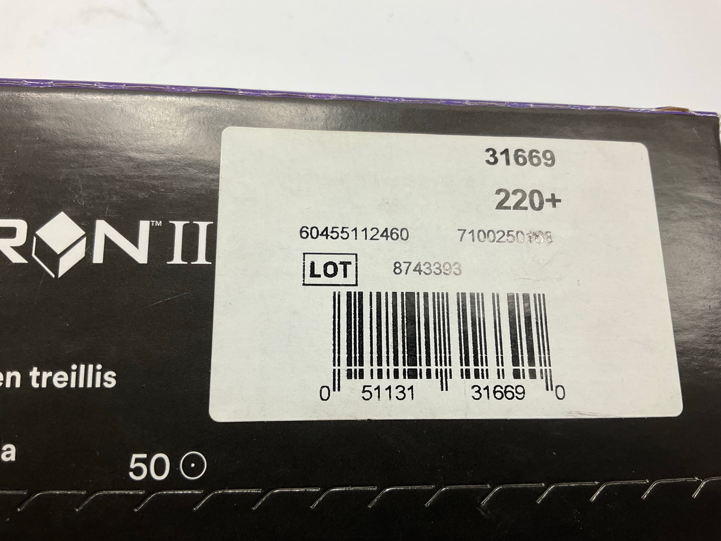 3M 31669 Cubitron II 220+ Grit 5 In Net Sanding Disc Roll, 50 Pack