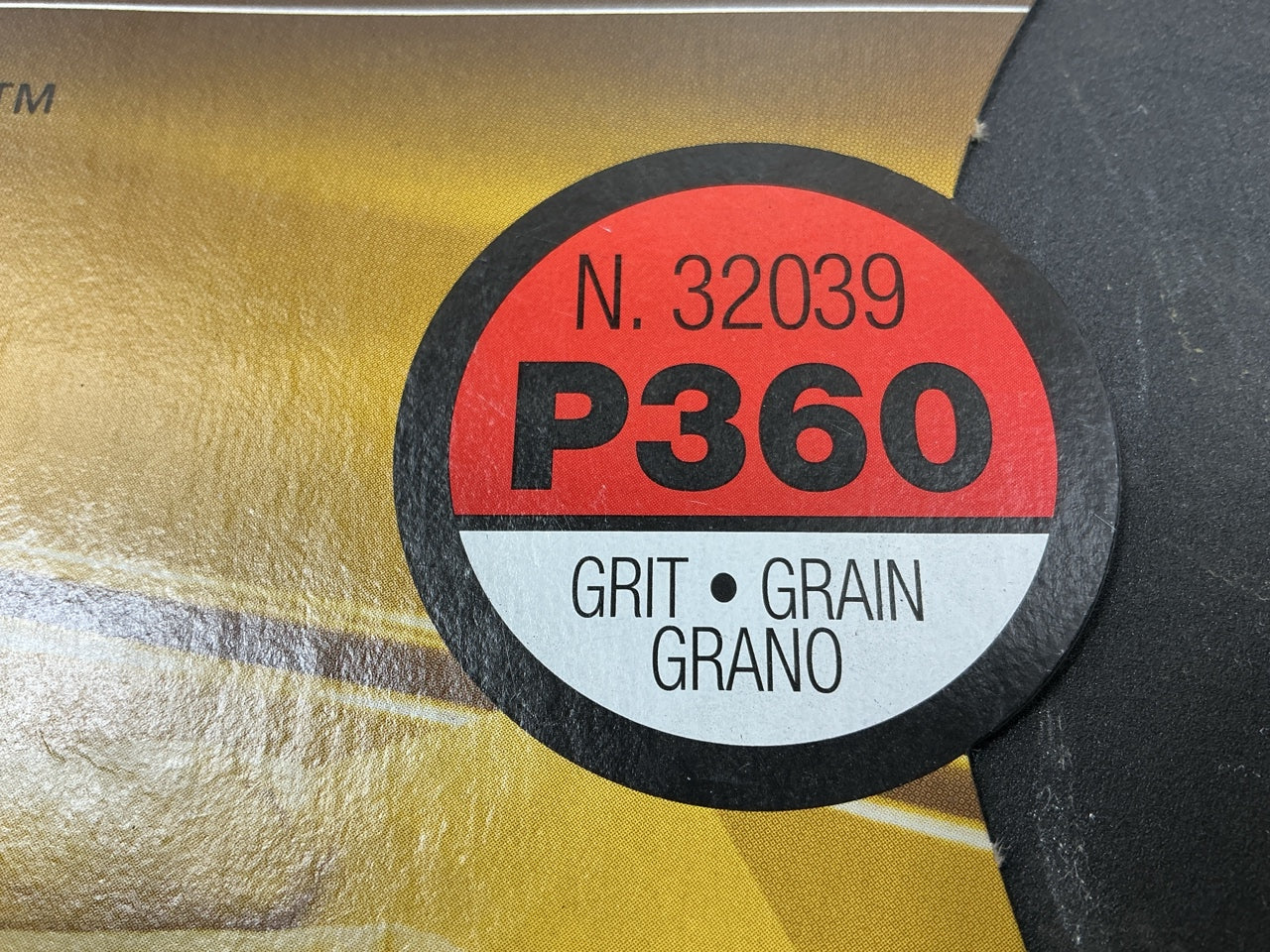 (5) 3M 32039 9''x11'' Sandpaper Sheets P360 Grit, Wetordry