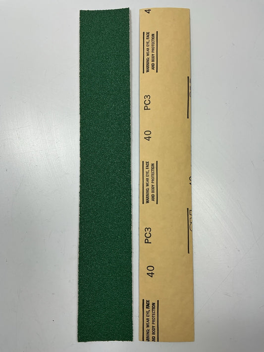 3M 32231 Stikit File Sandpaper Sheet 40 Grit, 2.75'' X 17.5'', 10 Sheets Total