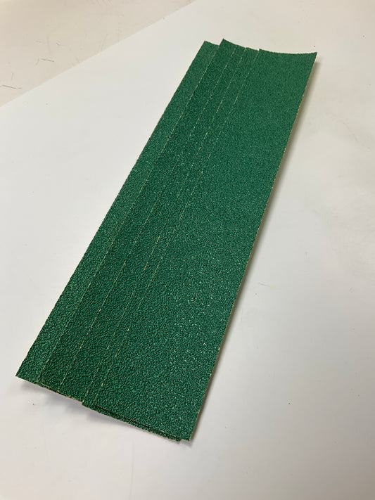 3M 32221 Green Corps File Sandpaper Sheets, 40 Grit, 2-3/4 In X 17-1/2'', 30 Pcs