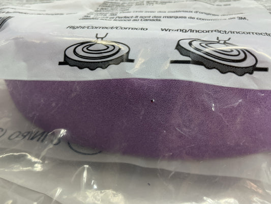 3M 33037 Perfect-It 1-Step 8'' Foam Buffing & Polishing Finishing Pad