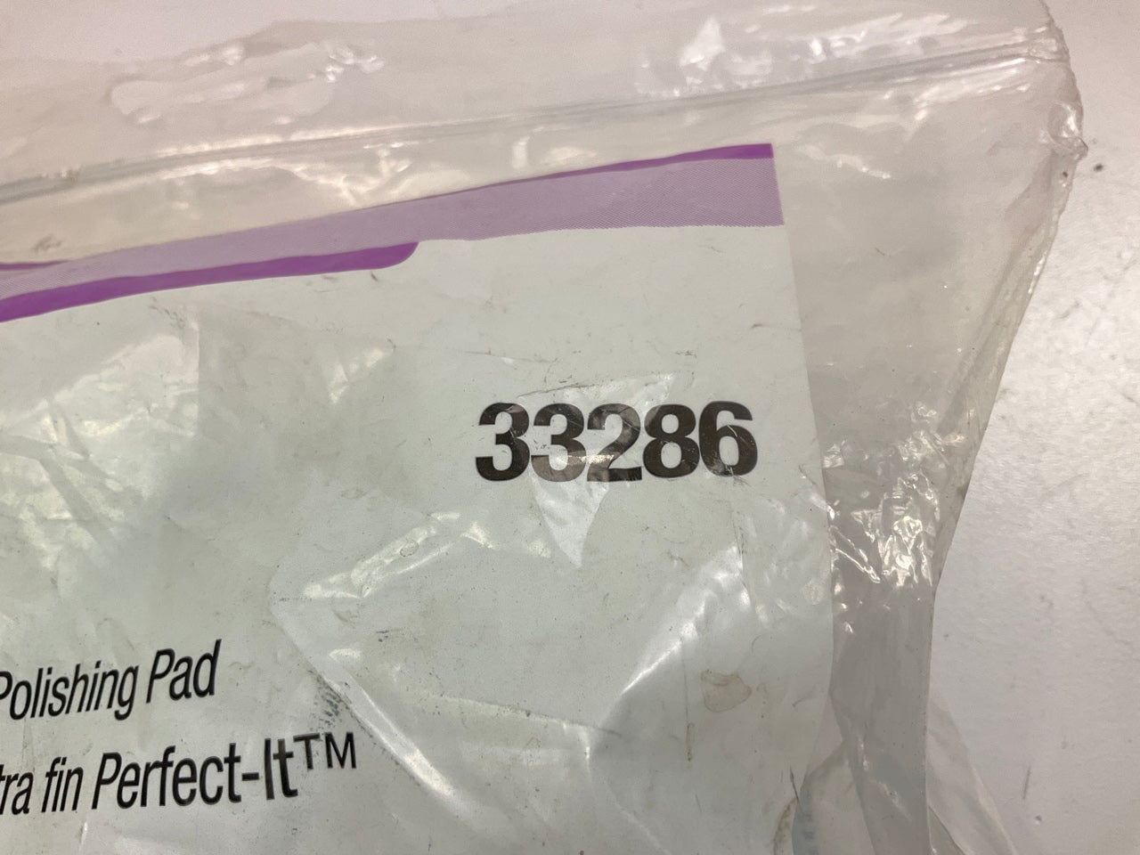 3M Perfect-It 33286 6'' Double Sided Ultrafine Polishing Pad