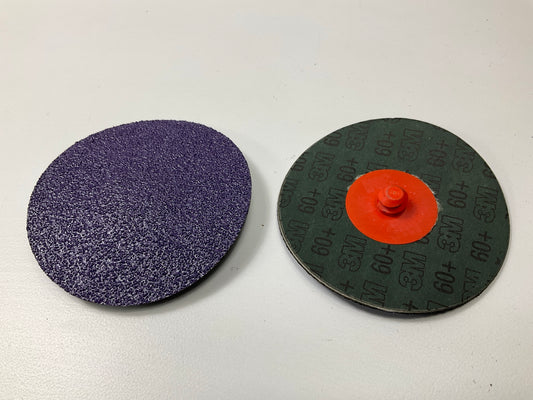 3M Cubitron II 33391 Premium Quick Change Grinding Discs, 3'', 60+ Grit, 14 Discs