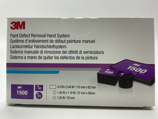 Missing 3M 33909, COMES AS SHOWN - 3M 33888 Paint Defect Removal Hand System Kit