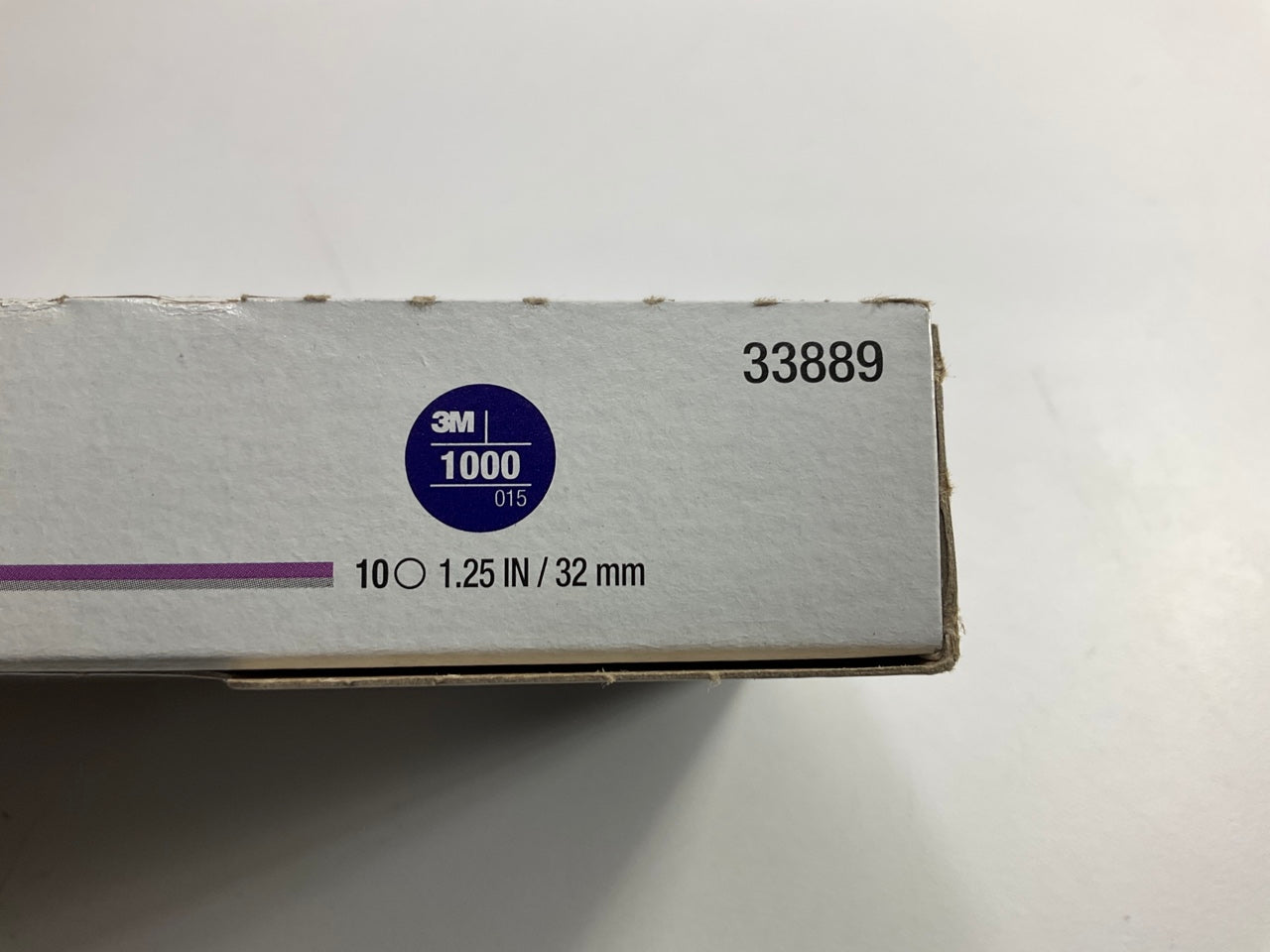 3M 33889 1000 Grit Paint Defect Removal Abrasive Circle Sheet - 10 Sheets