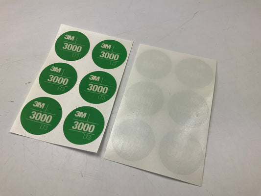 3M 33901 Paint Defect Removal Abrasive Circle Sheet 3000 Grit, 1-1/4''
