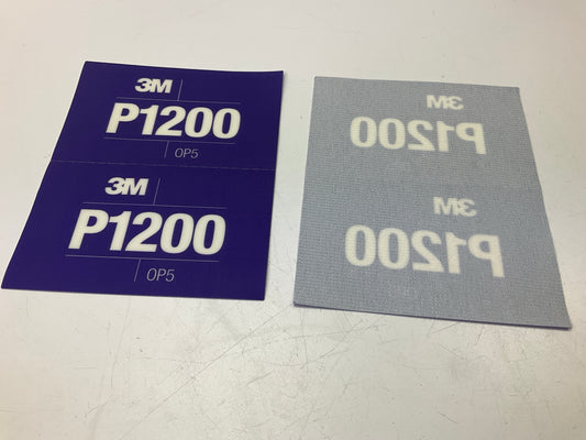 3M 34342 Hookit Flexible Abrasive Sandpaper Hand Sheet 1200 Grit (25 Sheets)