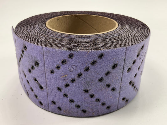 3M 34440 Cubitron II Hookit Clean Sanding Sheet Roll, 40+ Grade, 70 Mm X 8 M
