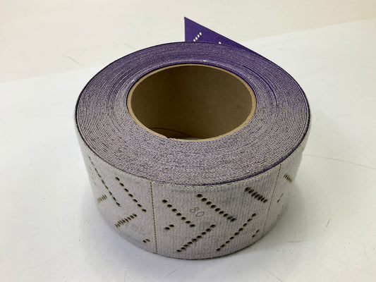 3M 34442 Cubitron II Hookit Hook & Loop Clean Sandpaper Sheet Roll, 80 Grit
