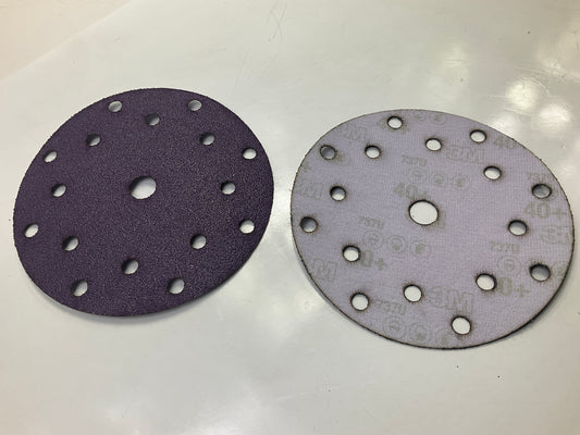 3M 34790 Cubitron II Hook & Loop 40+ Grit 7-1/4 In. Clean Sanding Disc (25/Pack)