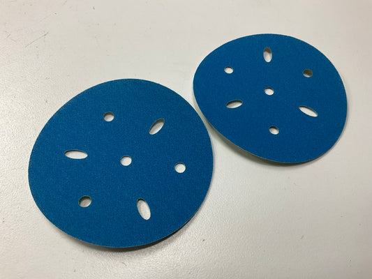 3M 36146 Multi-Hole Hook & Loop 180 Grit 3'' Sanding Discs (50/Pack)