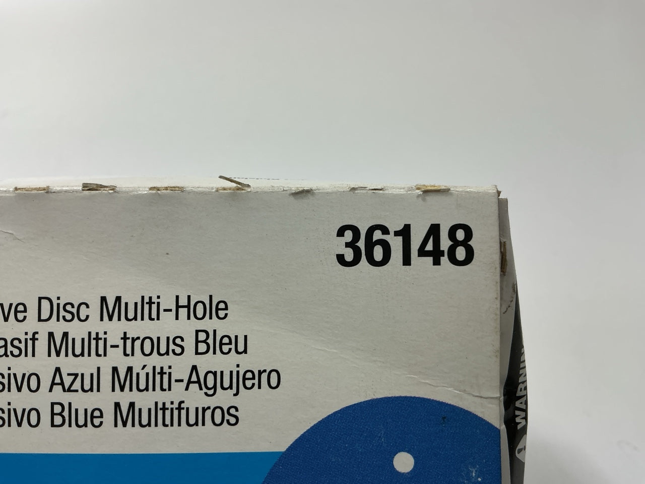 (49) Discs 3M 36148 Hookit Blue Abrasive 3'' Disc Multi-hole, 240 Grit 240 Grade
