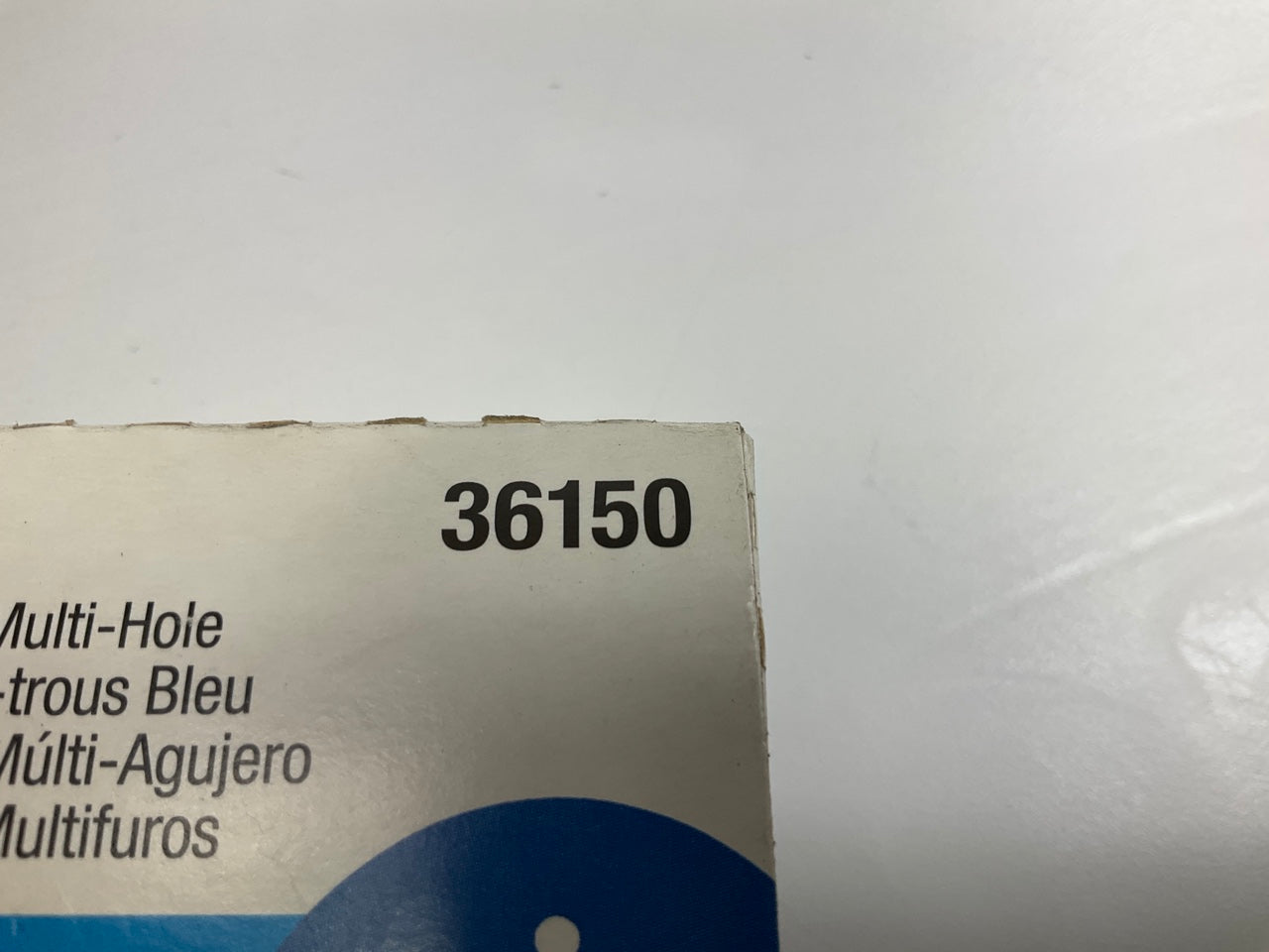 3M 36150 Multi-Hole Hook & Loop 320 Grit 3'' Sanding Abrasive Disc (50/Pack)