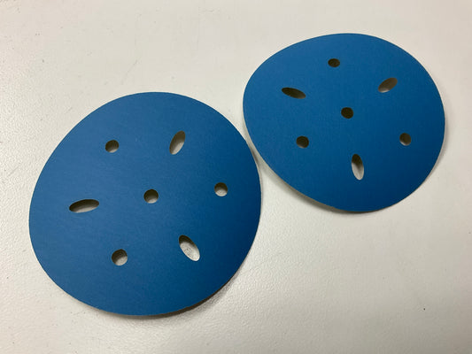 3M 36153 Multi-Hole Hook & Loop 600 Grit 3'' Sanding Discs (50/Pack)