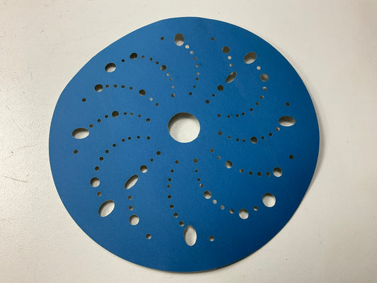 3M 36181 Hookit Blue Abrasive Sanding Disc Multi-hole 6 Inch 400 Grit (50 Discs)