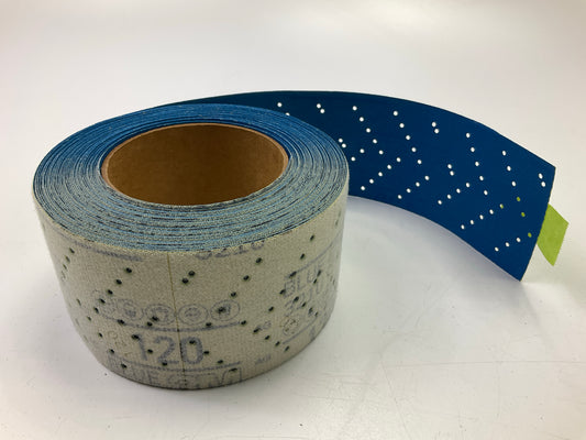 3M 36189 321U Series Multi-Hole 120 Grit 2-3/4 In. X 13 Yd Abrasive Sheet Roll