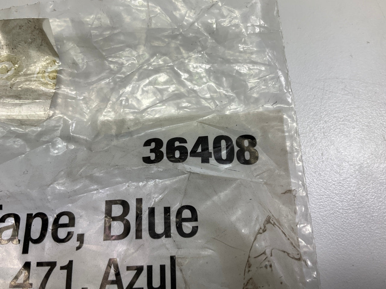 3M 36408 Vinyl Tape 471 Blue, 1/2 Inch Width (13 Mm) X 36 Yards