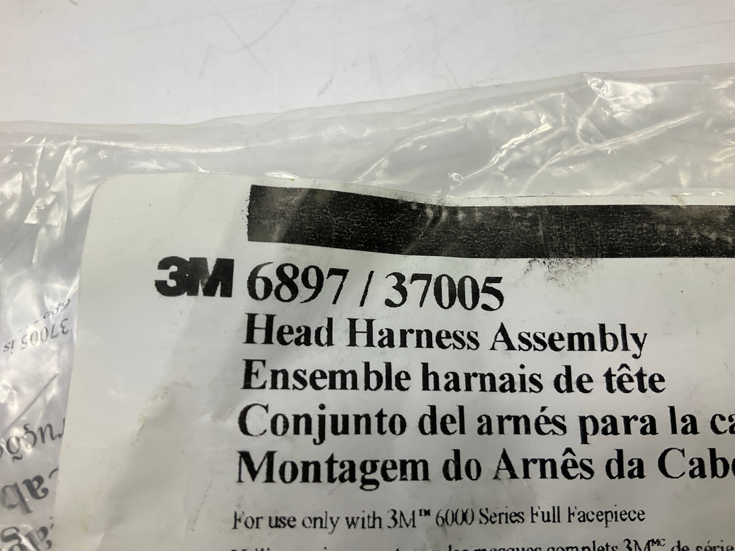 3M 6897/37005 - Head Harness Assembly For 3M Full Facepieces 6700/6800/6900