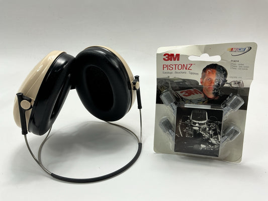 3M 37211 Face Shield Worker Safety Kit W/ Policarbonate Faceshield, Earmuffs
