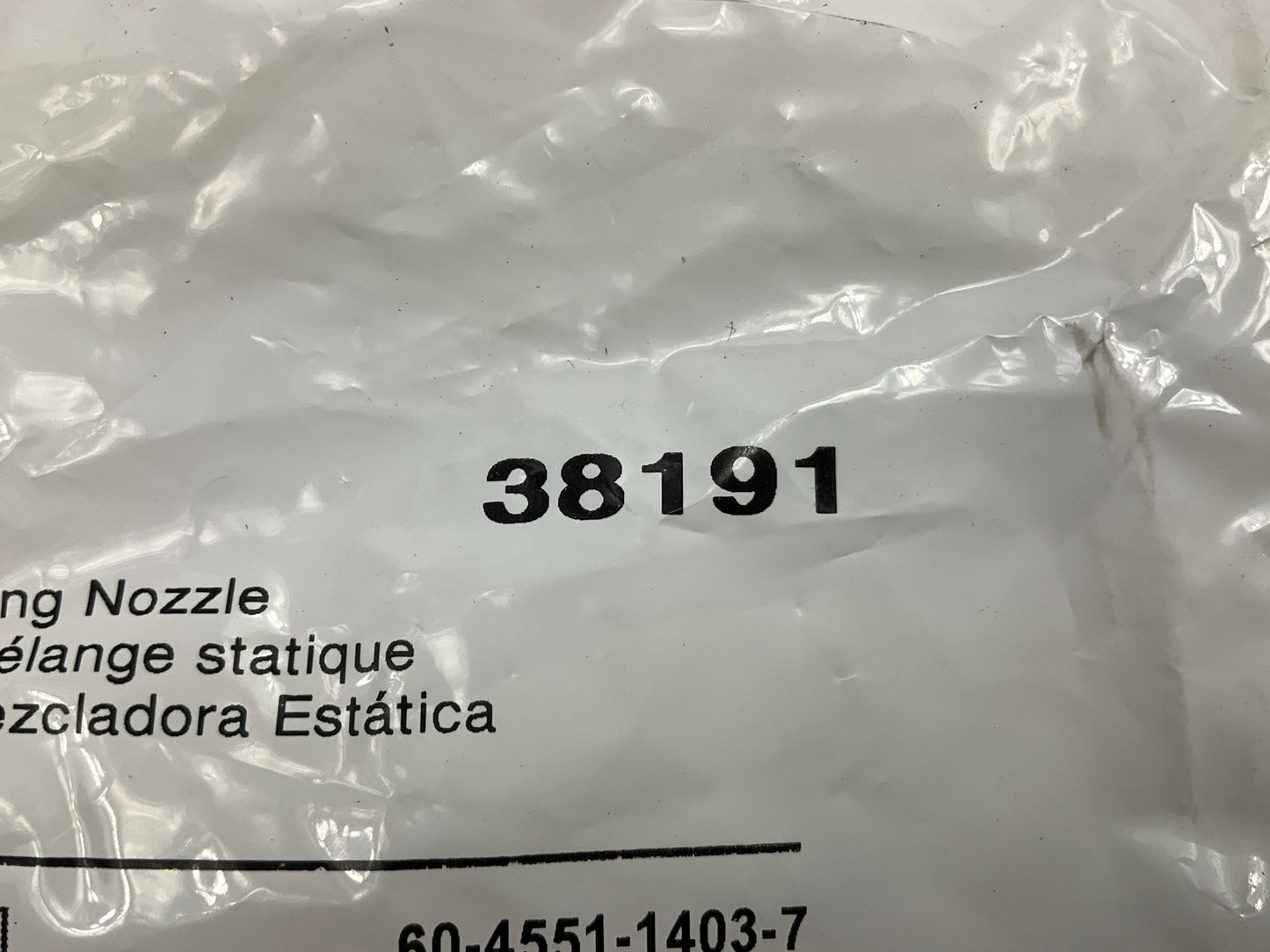 3M 38191 Static Mixing Nozzle 50 Ml For Use With Adhesive, Sealers & Foams 12pk