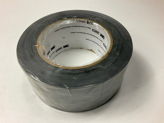 (5) 3m 3903 Vinyl Duct Tape Roll - Gray - 2'' X 50 YD
