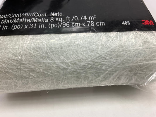 3M 488 Bondo Fiberglass Mat 488ES 8 Sq. Ft. - Stage 2