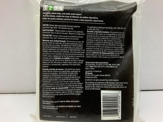 Bondo 499 Fiberglass Cloth, 8 Sq Ft, Bag, White 46-1/2'' X 25''